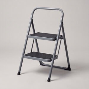 Folding Step Stool, Two Tread